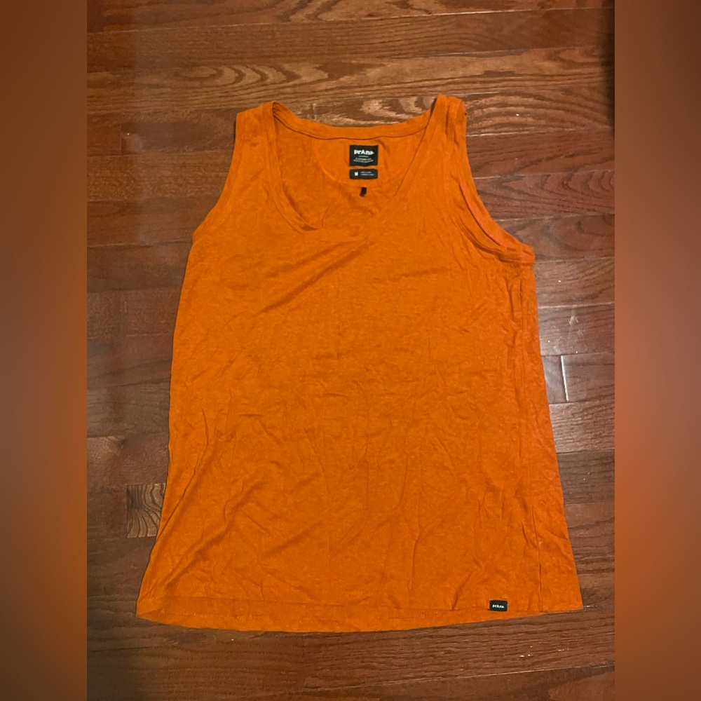 Prana Orange Tank Top